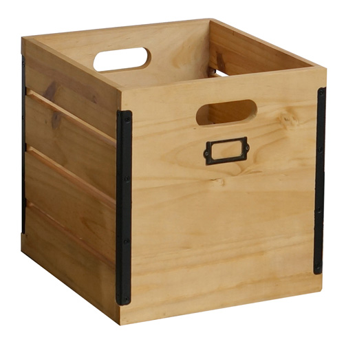 SOLID WOOD BOX (L)
